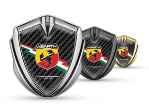 Fiat Abarth Emblem Metall Abzeichen High-End Stil Drift Design